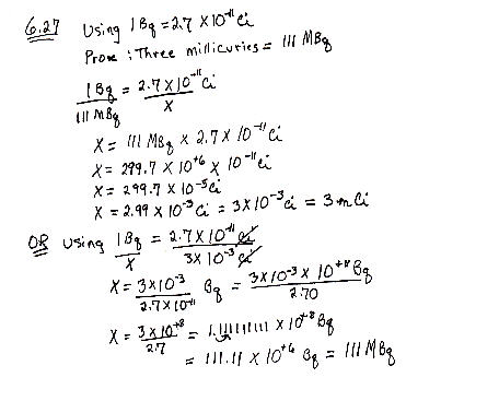 Solution To Problem 6.27